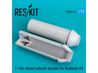 F-14a Closed Exhaust Nozzles For Academy Kit - zdjęcie 1