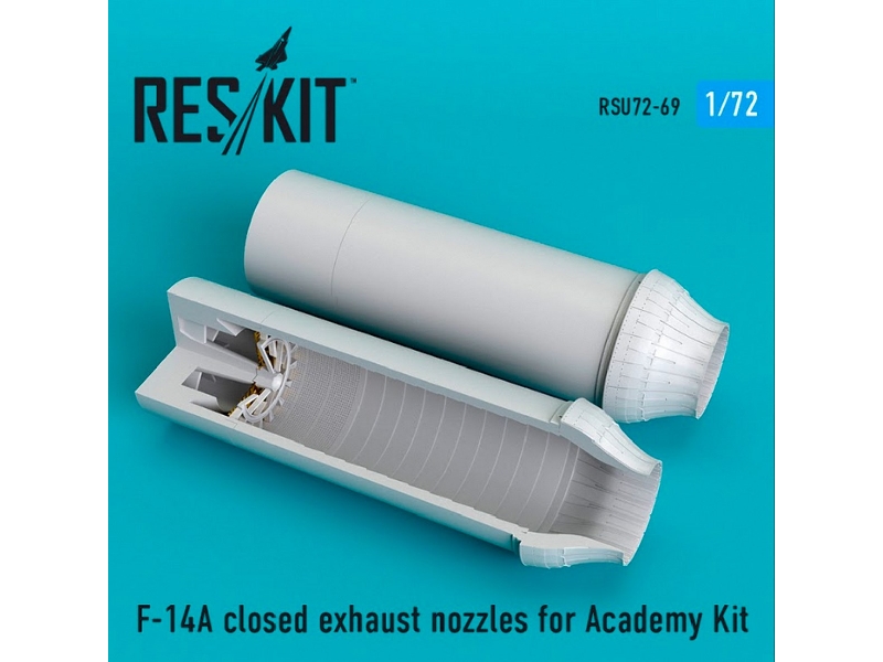 F-14a Closed Exhaust Nozzles For Academy Kit - zdjęcie 1 F-14a Closed Exhaust Nozzles For Academy Kit - zdjęcie 1