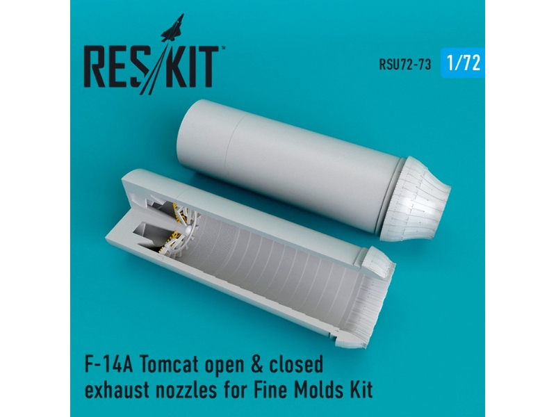 F-14a Tomcat Open & Closed Exhaust Nozzles For Fine Molds Kit - zdjęcie 1 F-14a Tomcat Open & Closed Exhaust Nozzles For Fine Molds Kit - zdjęcie 1
