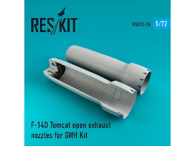 F-14d Tomcat Open Exhaust Nozzles For Gwh Kit - zdjęcie 1