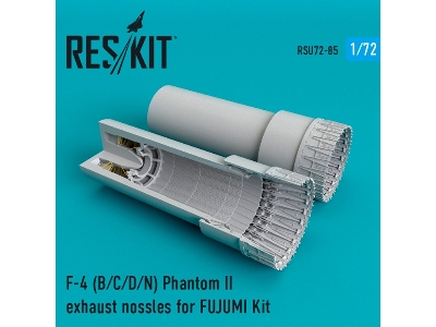 F-4 Phantom Ii (B/C/D/N) Exhaust Nossles For Fujumi Kit - zdjęcie 1