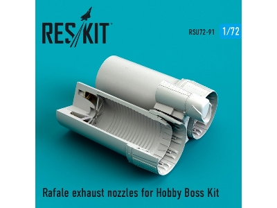 Rafale Exhaust Nozzles For Hobby Boss Kit - zdjęcie 1