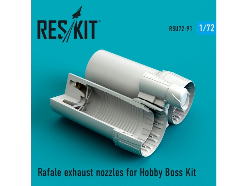 Rafale Exhaust Nozzles For Hobby Boss Kit - zdjęcie 1