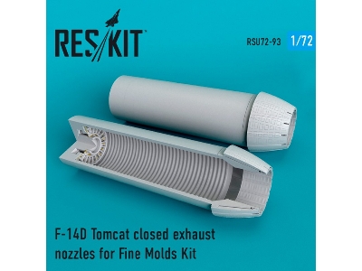 F-14d Tomcat Closed Exhaust Nozzles For Fine Molds Kit - zdjęcie 1