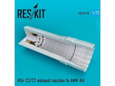 Kfir C2/C7 Exhaust Nozzles Fo Amk Kit - zdjęcie 1