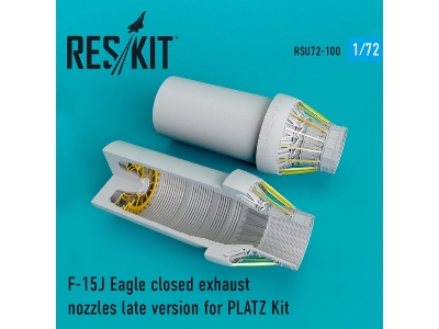 F-15j Eagle Closed Exhaust Nozzles Platz Kit - zdjęcie 1