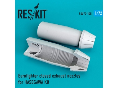 Eurofighter Closed Exhaust Nozzles For Hasegawa Kit - zdjęcie 1