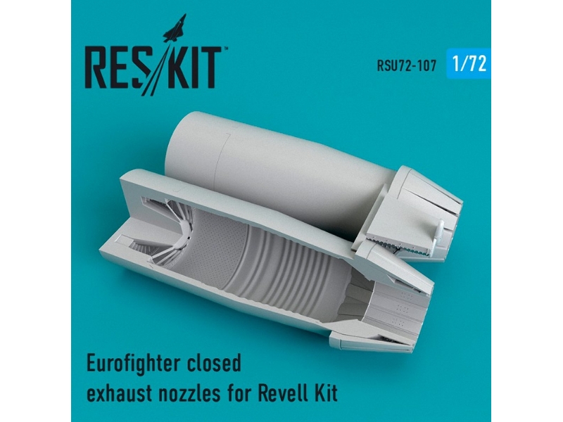 Eurofighter Closed Exhaust Nozzles For Revell Kit - zdjęcie 1