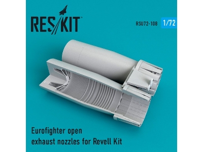 Eurofighter Open Exhaust Nozzles For Revell Kit - zdjęcie 1