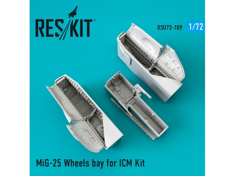 Mig-25 Wheels Bay For Icm Kit - zdjęcie 1 Mig-25 Wheels Bay For Icm Kit - zdjęcie 1
