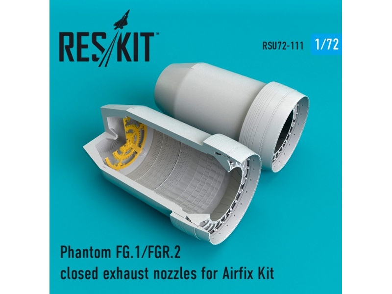 Phantom Fg.1/Fgr.2 Closed Exhaust Nozzles For Airfix Kit - zdjęcie 1 Phantom Fg.1/Fgr.2 Closed Exhaust Nozzles For Airfix Kit - zdjęcie 1
