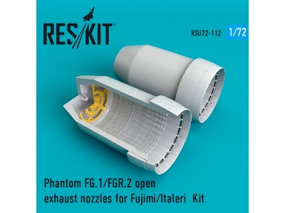 Phantom Fg.1/Fgr.2 Open Exhaust Nozzles For Fujimi/Italeri Kit - zdjęcie 1