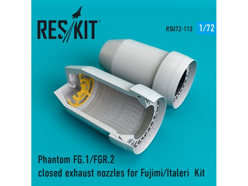 Phantom Fg.1/Fgr.2 Closed Exhaust Nozzles For Fujimi/Italeri Kit - zdjęcie 1 Phantom Fg.1/Fgr.2 Closed Exhaust Nozzles For Fujimi/Italeri Kit - zdjęcie 1
