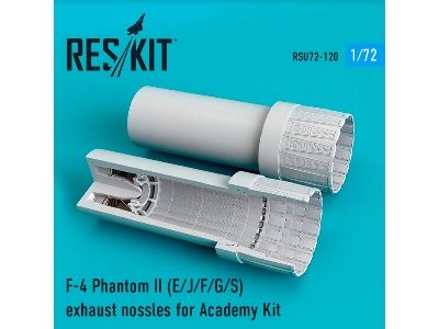 F-4 Phantom Ii E/ J/ F/ G/ S Exhaust Nossles For Academy Kit - zdjęcie 1