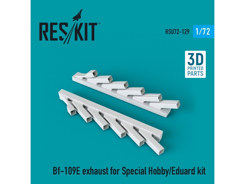 Bf-109e Exhaust For Special Hobby/Eduard Kit - zdjęcie 1 Bf-109e Exhaust For Special Hobby/Eduard Kit - zdjęcie 1