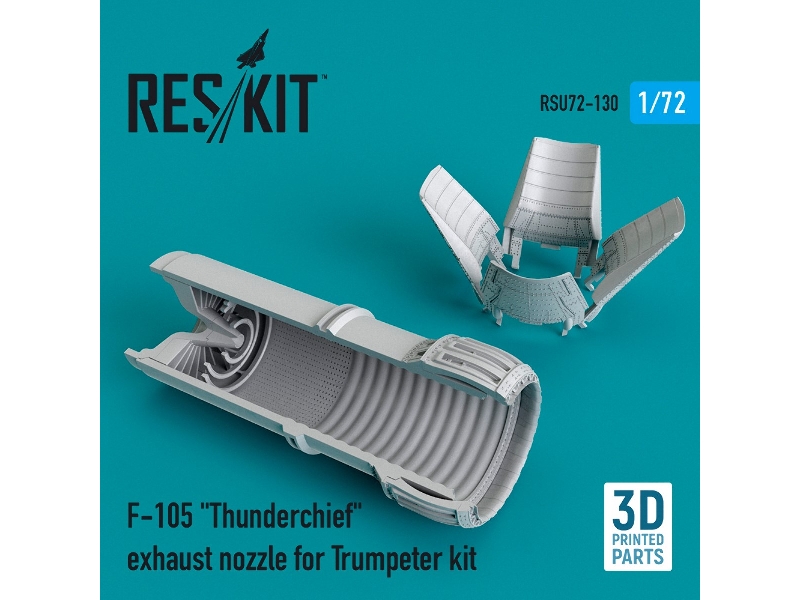 F-105 Thunderchief Exhaust Nozzle For Trumpeter Kit - zdjęcie 1 F-105 Thunderchief Exhaust Nozzle For Trumpeter Kit - zdjęcie 1