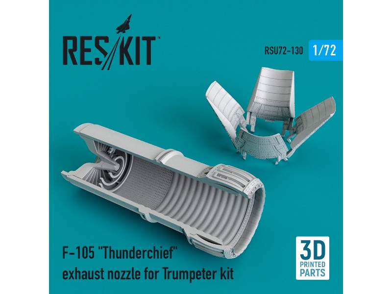 F-105 Thunderchief Exhaust Nozzle For Trumpeter Kit - zdjęcie 1