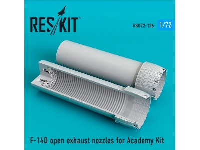 F-14d Open Exhaust Nozzles For Academy Kit - zdjęcie 1