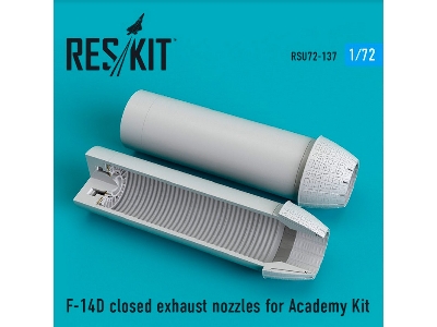 F-14d Closed Exhaust Nozzles For Academy Kit - zdjęcie 1