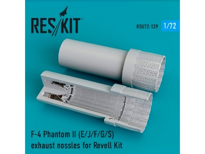 F-4 Phantom Ii E/ J/ F/ G/ S Exhaust Nossles For Revell Kit - zdjęcie 1