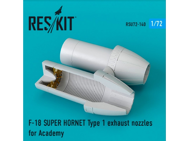 F-18 Super Hornet Type 1 Exhaust Nozzles For Academy - zdjęcie 1