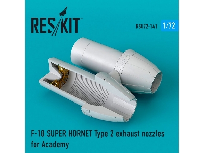 F-18 Super Hornet Type 2 Exhaust Nozzles For Academy - zdjęcie 1