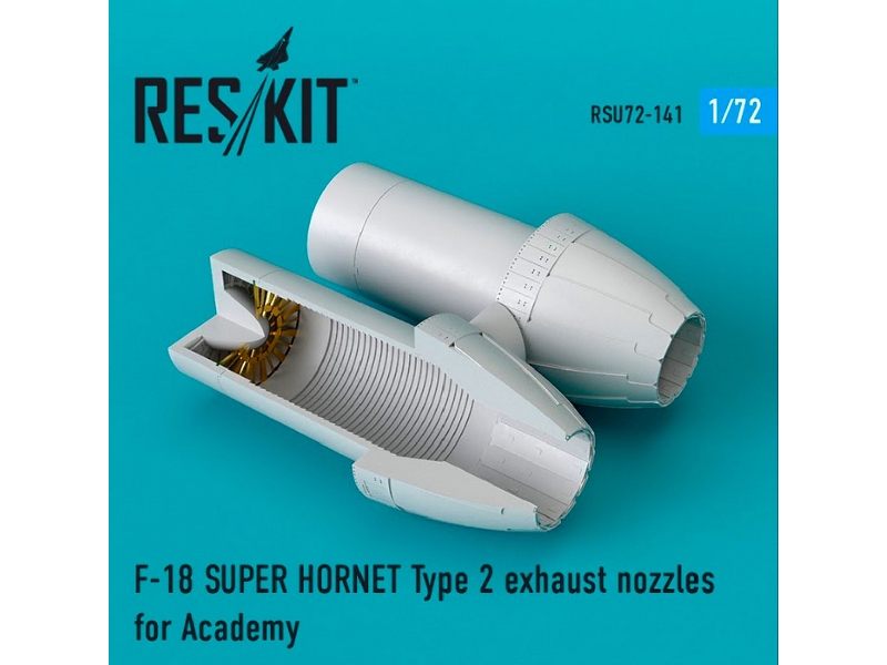 F-18 Super Hornet Type 2 Exhaust Nozzles For Academy - zdjęcie 1 F-18 Super Hornet Type 2 Exhaust Nozzles For Academy - zdjęcie 1