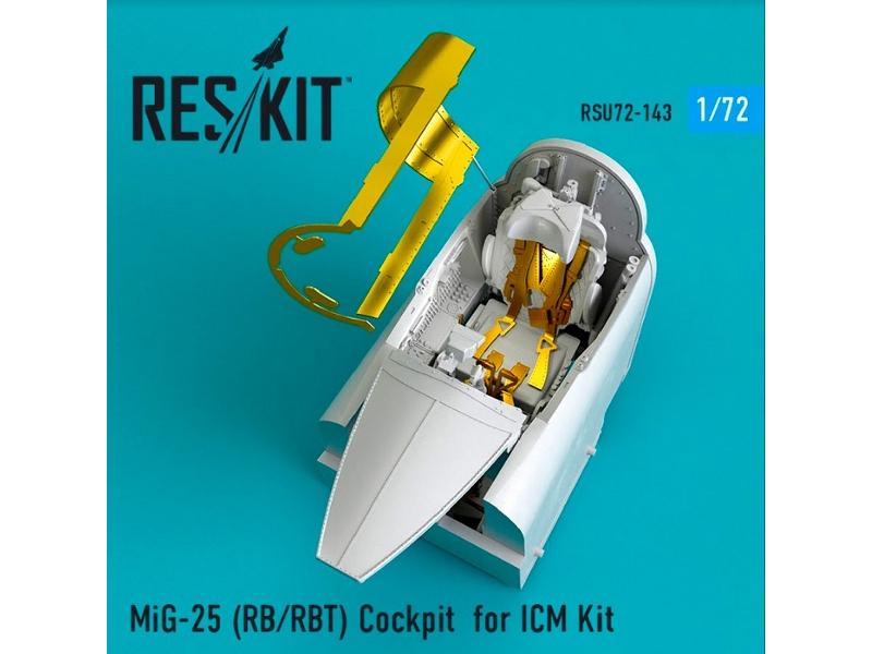 Mig-25 Rb/ Rbt Cockpit For Icm Kit - zdjęcie 1 Mig-25 Rb/ Rbt Cockpit For Icm Kit - zdjęcie 1
