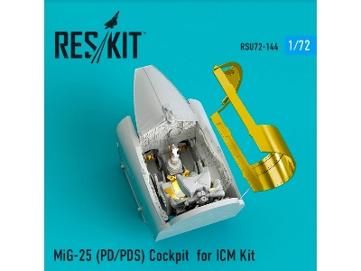 Mig-25 Pd/ Pds Cockpit For Icm Kit - zdjęcie 1