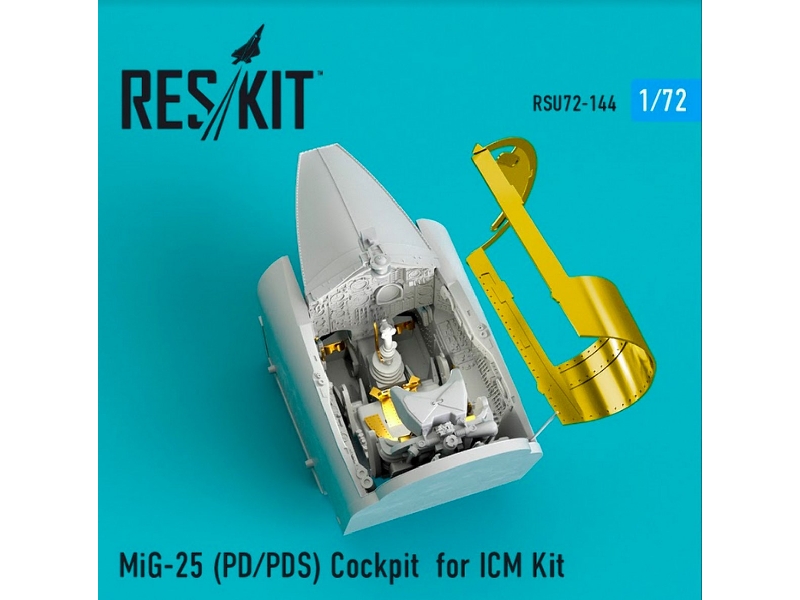 Mig-25 Pd/ Pds Cockpit For Icm Kit - zdjęcie 1 Mig-25 Pd/ Pds Cockpit For Icm Kit - zdjęcie 1