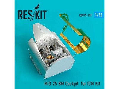 Mig-25 Bm Cockpit For Icm Kit - zdjęcie 2