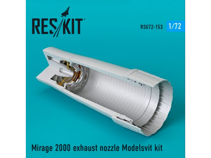 Mirage 2000 Exhaust Nozzle Modelsvit Kit - zdjęcie 1 Mirage 2000 Exhaust Nozzle Modelsvit Kit - zdjęcie 1
