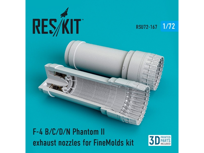 F-4 B/C/D/N Phantom Ii Exhaust Nozzles - zdjęcie 1 F-4 B/C/D/N Phantom Ii Exhaust Nozzles - zdjęcie 1