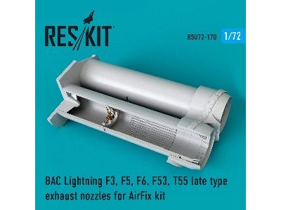 Bac Lightning F3, F5, F6, F53, T55 Exhaust Nozzles Late Type - zdjęcie 1