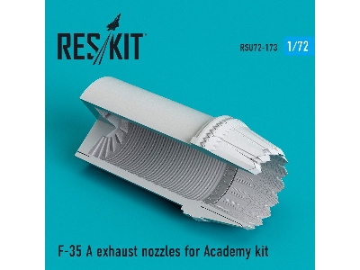 F-35 A Exhaust Nozzles For Academy Kit - zdjęcie 1