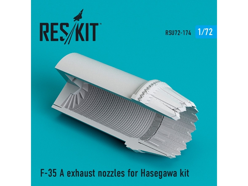 F-35 A Exhaust Nozzles For Hasegawa Kit - zdjęcie 1 F-35 A Exhaust Nozzles For Hasegawa Kit - zdjęcie 1