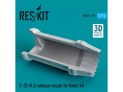 F-35 (A,c) Lightning Ii Exhaust Nozzle For Italeri Kit - zdjęcie 2