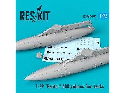 F-22 Raptor 600 Gallons Fuel Tanks - zdjęcie 1