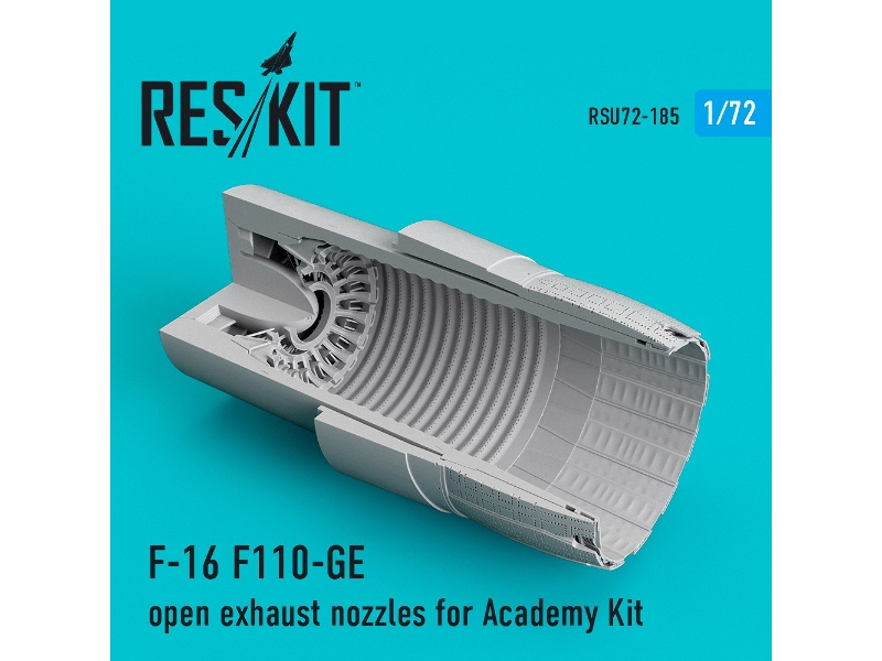 F-16 F110-ge Open Exhaust Nozzles For Academy Kit - zdjęcie 1 F-16 F110-ge Open Exhaust Nozzles For Academy Kit - zdjęcie 1