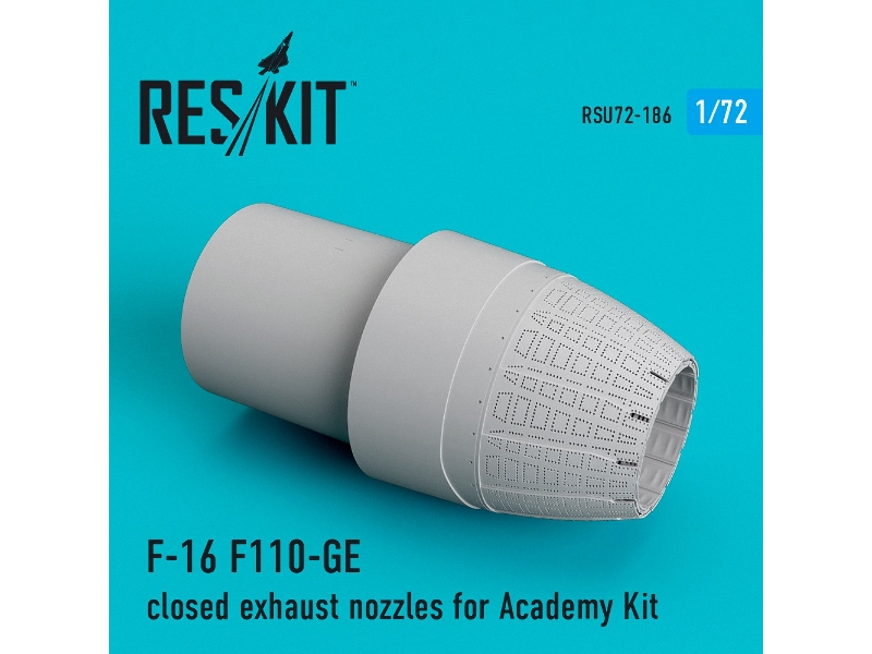 F-16 F110-ge Close Exhaust Nozzles For Academy Kit - zdjęcie 1 F-16 F110-ge Close Exhaust Nozzles For Academy Kit - zdjęcie 1