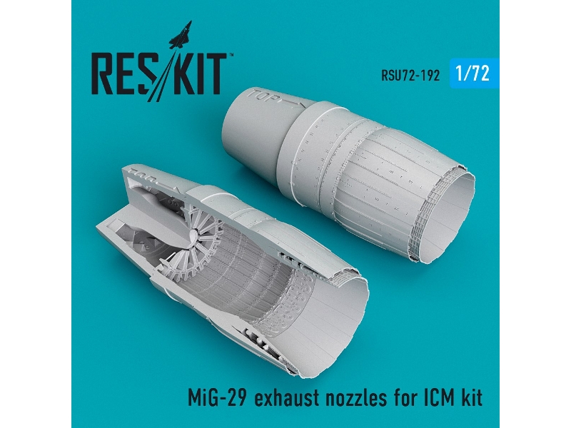 Mig-29 Exhaust Nozzles Icm Kit - zdjęcie 1 Mig-29 Exhaust Nozzles Icm Kit - zdjęcie 1