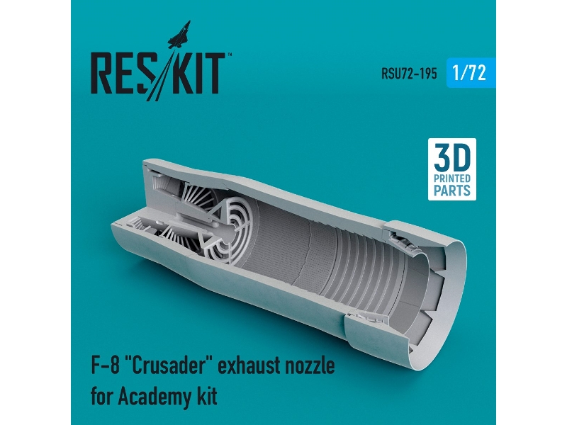 F-8 Crusader Exhaust Nozzle For Academy Kit - zdjęcie 1 F-8 Crusader Exhaust Nozzle For Academy Kit - zdjęcie 1