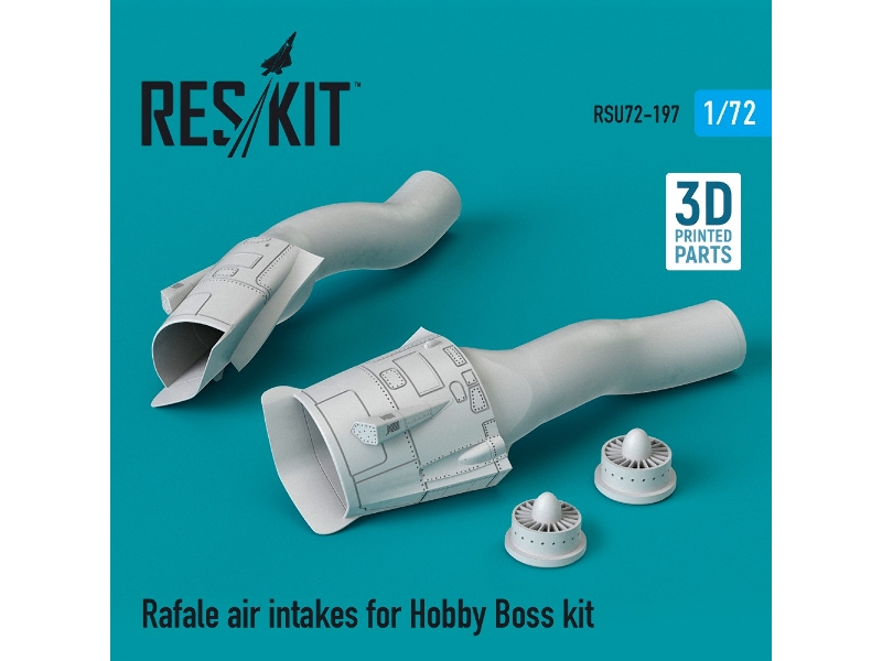 Rafale Air Intakes For Hobby Boss Kit - zdjęcie 1 Rafale Air Intakes For Hobby Boss Kit - zdjęcie 1