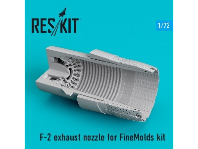 F-2 Exhaust Nozzle For Finemolds Kit - zdjęcie 1