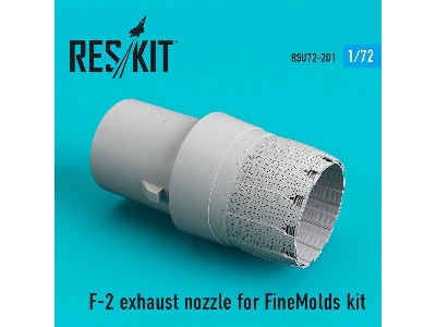 F-2 Exhaust Nozzle For Finemolds Kit - zdjęcie 2