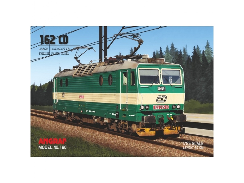 Lokomotywa Elektryczna 162 Cd - zdjęcie 1 Lokomotywa Elektryczna 162 Cd - zdjęcie 1