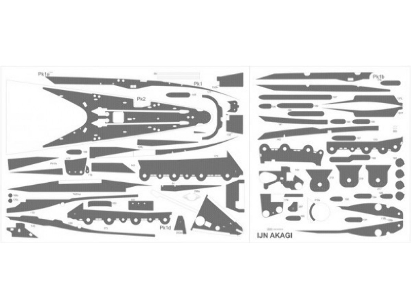 Ijn Akagi - Pokład Ryflowany - zdjęcie 1 Ijn Akagi - Pokład Ryflowany - zdjęcie 1