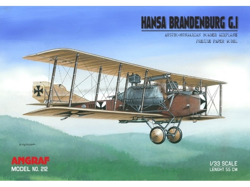 Hansa Brandenburg G.I - zdjęcie 1 Hansa Brandenburg G.I - zdjęcie 1