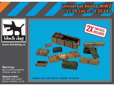 Universal Boxes Wwii Accessories Set - zdjęcie 1
