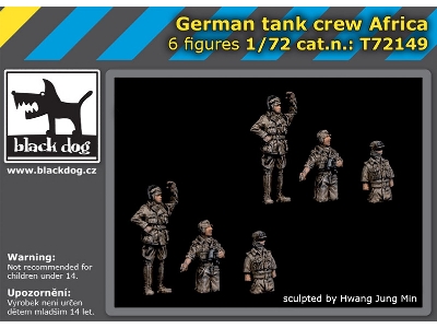 German Tank Crew Africa - zdjęcie 1